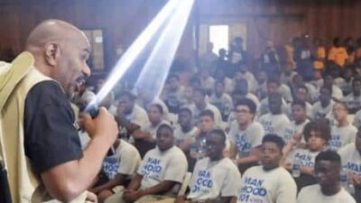 The Steve Harvey Mentoring Program (SHMP) Photo Credit: SHMP