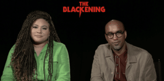 Screenwriter Tracy Oliver and Director Tim Story "The Blackening"