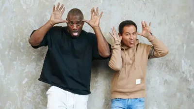 Idris Elba and Marc Boyan