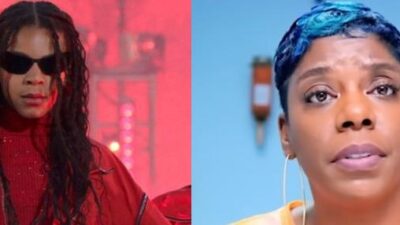 Blue Ivy (PHOTO: KEVIN MAZUR-WIREIMAGE for PARKWOOD) and Tasha K (YouTube screenshot)