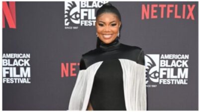 Gabrielle Union in sheer dress