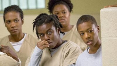 Orange is the New Black cast: (From left) Danielle Brooks, Vicky Jeudy, Uzo Aduba, Adrienne C. Moore and Samira Wiley in 'Orange Is the New Black.' - (Jessica Miglio-Netflix)
