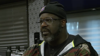 Shaquille O'Neal in an interview with Monica Denise on her show Mo Talk Radio