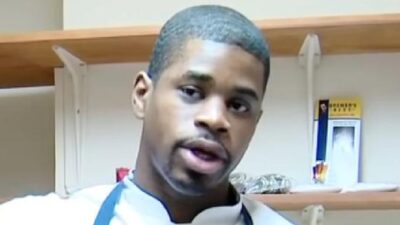 Tafari Campell appeared in a video about beer brewing at The White House in 2012 - White House video screenshot