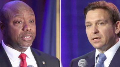 Tim Scott - Ron DeSantis (Getty)