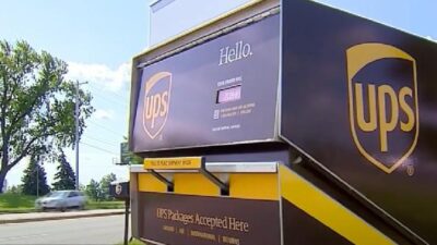 UPS Collection Box - screenshot
