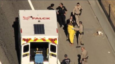 Naked Black Woman Arrested After Firing Shots on California Highway | Video