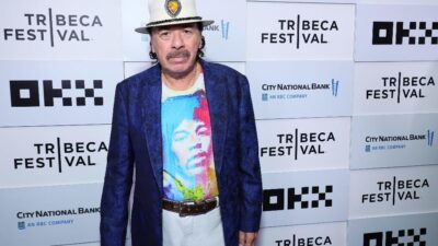 Carlos Santana (Theo Wargo-Tribeca Festival-Getty Images)