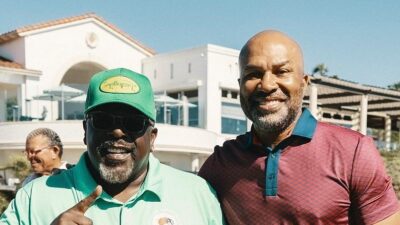 Cedric The Entertainer & Derek Fisher (Adrian Rios 2023)