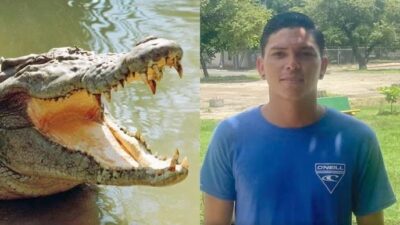 Jesus Alberto Lopez Ortiz was killed when he jumped into a crocodile-infested river in Costa Rica