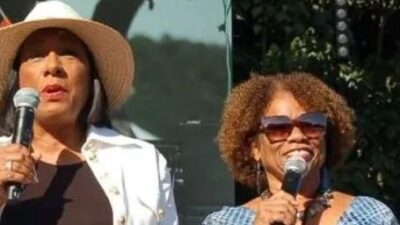 Pat Harvey and Pat Prescott - Photo Credit: Ricky Richardson