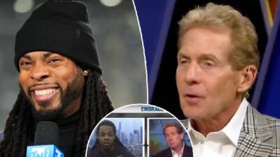 Richard Sherman - Skip Bayless (Getty-FS2)