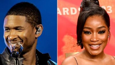Usher and Keke Palmer - Getty