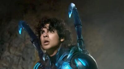 XOLO MARIDUE&Ntilde;A as Jaime Reyes in Warner Bros. Pictures&rsquo; action adventure &ldquo;BLUE BEETLE,&rdquo; &copy; DC Comics