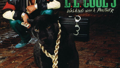 LL Cool J on Walking With a Panther cover - 1989
