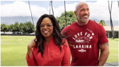 Oprah Winfrey & Dwayne &lsquo;The Rock&rsquo; Johnson Donate $10 Million To Launch Maui Wildfire Relief Fund