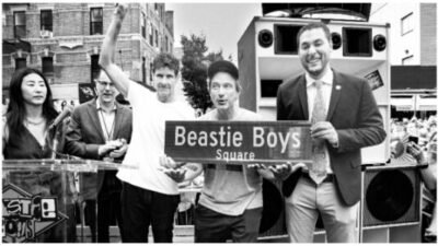 Beastie Boys Celebrate 'Beastie Boys Square' Naming