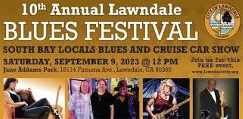 Lawndale Blues Festival Flyer, Courtesy Photo