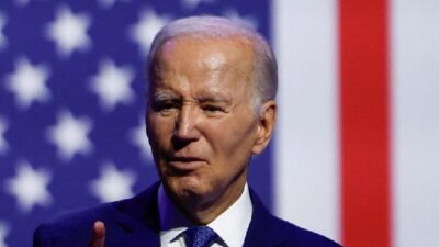 Joe Biden - gives speech on democracy and Trump in Phoenix - screenshot