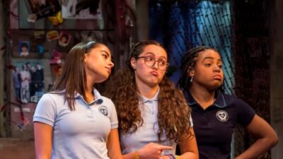 Lilian Rebelo, Ashley Brooke, and Samantha Miller in 'Our Dear Dead Drug Lord' - Craig Schwartz Photography