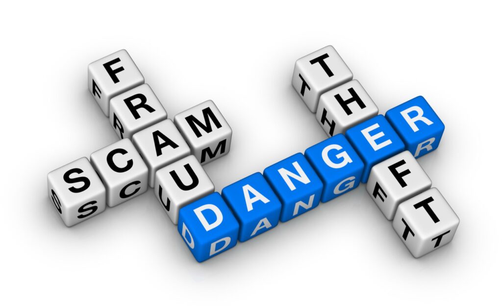 Fraud & Debt Scam Crossword Puzzle 