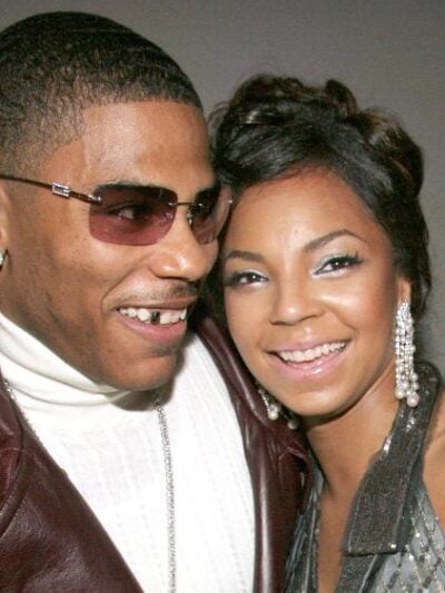 Nelly and Ashanti are pictured together in 2005 - (Johnny Nunez-WireImage-Getty Images)