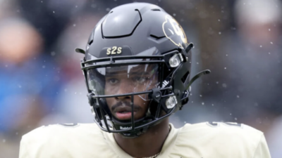 Shedeur Sanders, Colorado Buffaloes. (Photo by Matthew Stockman/Getty Images)