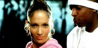 Jennifer Lopez dances with Ja-Rule in the video for "I'm Real (Murder Remix)
