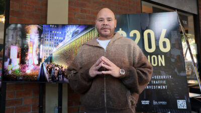 Fat Joe, Roc Nation, and Local New York Residents Unite at Caesars Palace Times Square Community Event