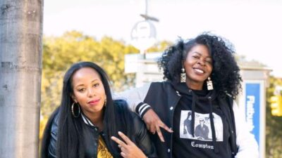 A.V. '$upreme' Perkins and Marian 'Skinni' Bee Andoh-Clarke co-creators of University of Dope (courtesy of University of Dope)