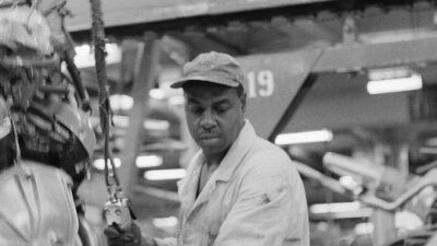 Auto Industry Black Worker (Bettmann-Getty Images)