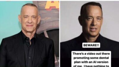 Tom Hanks & and AI Getty