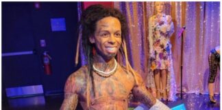 Lil Wayne wax figure