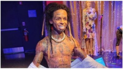 Lil Wayne wax figure