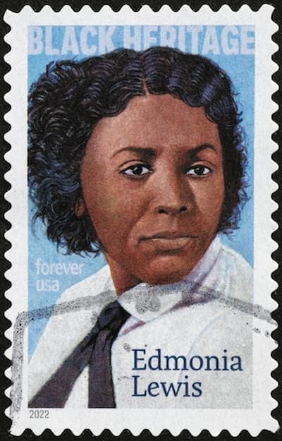 Edmonia-Lewis-on-American-postage-stamp