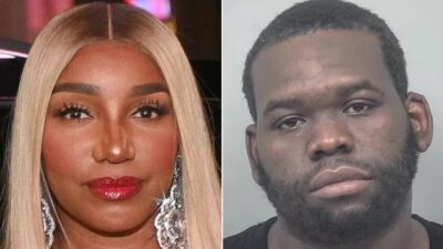 NeNe Leakes and son Bryson Bryant (WireimageGetty-Gwinett Co Sheriff Dept)