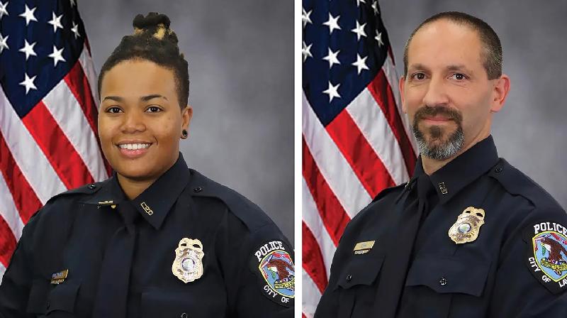 Officers Ashely Boleyjack and Gregory Kern - via City of La Vergne