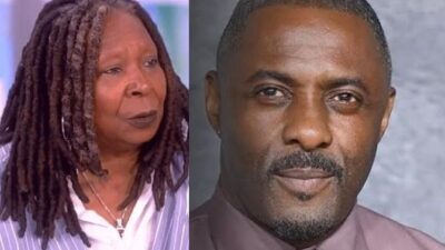 Whoopi Goldberg - Idris Elba (Getty/screenshot)