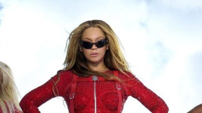 Beyonce red (Kevin Mazur-WireImage for Parkwood-Getty Images)