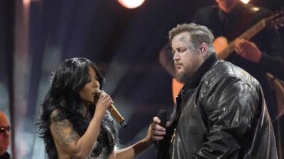CMA Awards - K Michelle and Jelly Roll (George Walker IV-Invision-AP)