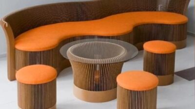 Cardboard Furniture (YouTube screenshot)