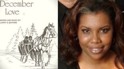 Original sheet music & singer Sandra Fairley