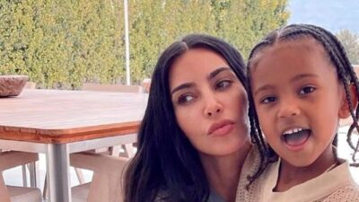 Kim Kardashian and Saint West