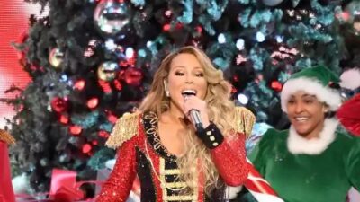 Mariah Carey (Sings All I Want for Christmas at Madison Square Garden) - Getty