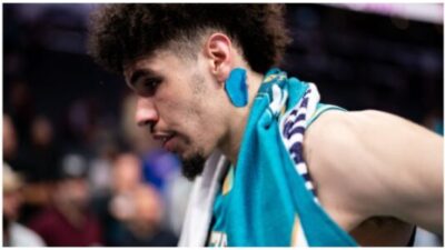 LaMelo Ball neck tattoo