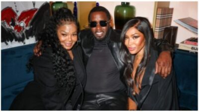 Janet, Diddy and Naomi Campbell