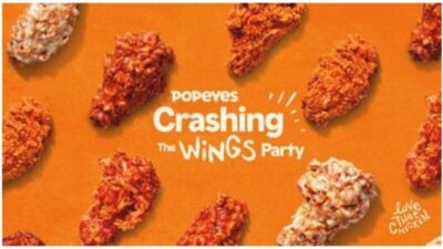 Popeyes Crashes the Wing Game with Platform Launch of Five Flavors