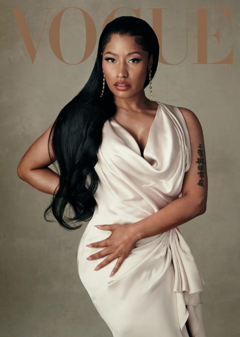 Nicki Minaj Vogue cover (Norman Jean Roy-Vogue)