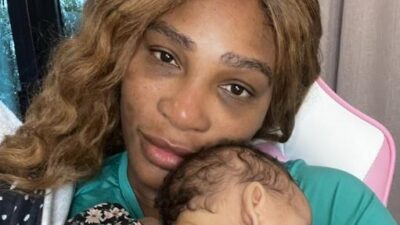 Serena Williams (sad look) - via X