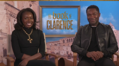 EUR: 'The Book of Clarence' Anna Diop & David Oyelowo